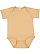 INFANT FINE JERSEY BODYSUIT Latte 