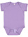 INFANT FINE JERSEY BODYSUIT Lavender Open