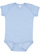 INFANT FINE JERSEY BODYSUIT Light Blue Open