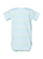 Infant Fine Jersey Bodysuit Marine Stripe Ghosted Back View