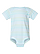 Infant Fine Jersey Bodysuit Marine Stripe Ghosted Front View