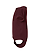 Infant Fine Jersey Bodysuit Maroon Ghosted Side View