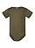 Infant Fine Jersey Bodysuit Military Green Ghosted Front View