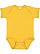 INFANT FINE JERSEY BODYSUIT Mustard 