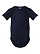 Infant Fine Jersey Bodysuit Navy Ghosted Front View
