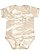 INFANT FINE JERSEY BODYSUIT Natural Camo Open