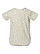 Infant Fine Jersey Bodysuit Natural Leopard Ghosted Back View