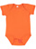 INFANT FINE JERSEY BODYSUIT Orange Open