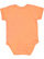 INFANT FINE JERSEY BODYSUIT Papaya Back