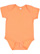 INFANT FINE JERSEY BODYSUIT Papaya Open