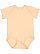 INFANT FINE JERSEY BODYSUIT Peachy Open