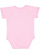 INFANT FINE JERSEY BODYSUIT Pink Back