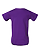 Infant Fine Jersey Bodysuit Pro Purple Ghosted Back View
