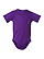 Infant Fine Jersey Bodysuit Pro Purple Ghosted Front View