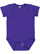 INFANT FINE JERSEY BODYSUIT Purple Open