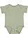 INFANT FINE JERSEY BODYSUIT Sage Open