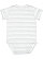 INFANT FINE JERSEY BODYSUIT Shadow Stripe Back