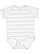 INFANT FINE JERSEY BODYSUIT Shadow Stripe Open