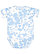 INFANT FINE JERSEY BODYSUIT Sky Tie Dye Back