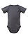 Infant Fine Jersey Bodysuit Slate Ghosted Front View