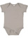 INFANT FINE JERSEY BODYSUIT Titanium Open