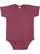 INFANT FINE JERSEY BODYSUIT Vintage Burgundy 