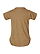 Infant Fine Jersey Bodysuit Vintage Coyote Brown Ghosted Back View