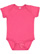 INFANT FINE JERSEY BODYSUIT Vintage Hot Pink Open