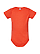 Infant Fine Jersey Bodysuit Vintage Orange Ghosted Front View