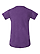 Infant Fine Jersey Bodysuit Vintage Purple Ghosted Back View