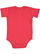 INFANT FINE JERSEY BODYSUIT Vintage Red Back