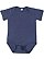 INFANT FINE JERSEY BODYSUIT Vintage True Navy Open