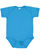 INFANT FINE JERSEY BODYSUIT Vintage Turquoise Open