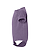 Infant Fine Jersey Bodysuit Wisteria Blackout Ghosted Side View