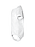 Infant Fine Jersey Bodysuit White Reptile Ghosted Side View