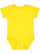 INFANT FINE JERSEY BODYSUIT Yellow 
