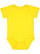 INFANT FINE JERSEY BODYSUIT Yellow Open