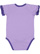 INFANT RUFFLE BODYSUIT Lavender/Purple Back