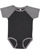 INFANT BASEBALL BODYSUIT Vintage Smoke/Granite Heather 