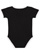 INFANT RETRO RINGER BODYSUIT Black/White 1 Back