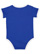 INFANT RETRO RINGER BODYSUIT Royal/White 1 Back