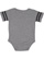 INFANT FOOTBALL BODYSUIT Granite Heather/Vintage Smoke Back