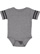 INFANT FOOTBALL BODYSUIT Granite Heather/Vintage Smoke Open