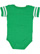 INFANT FOOTBALL BODYSUIT Vintage Green/Blended White Back