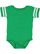 INFANT FOOTBALL BODYSUIT Vintage Green/Blended White Open