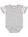 INFANT FOOTBALL BODYSUIT Vintage Heather/Blended White Open