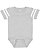 INFANT FOOTBALL BODYSUIT Vintage Heather/Blended White 