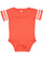 INFANT FOOTBALL BODYSUIT Vintage Orange/Blended White Open