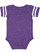 INFANT FOOTBALL BODYSUIT Vintage Purple/Blended White Back