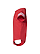 Infant Football Bodysuit Vintage Red/Blended White Ghosted Side View